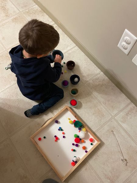 Toddler sensory and color activity! 

#LTKfindsunder50 #LTKkids #LTKfamily