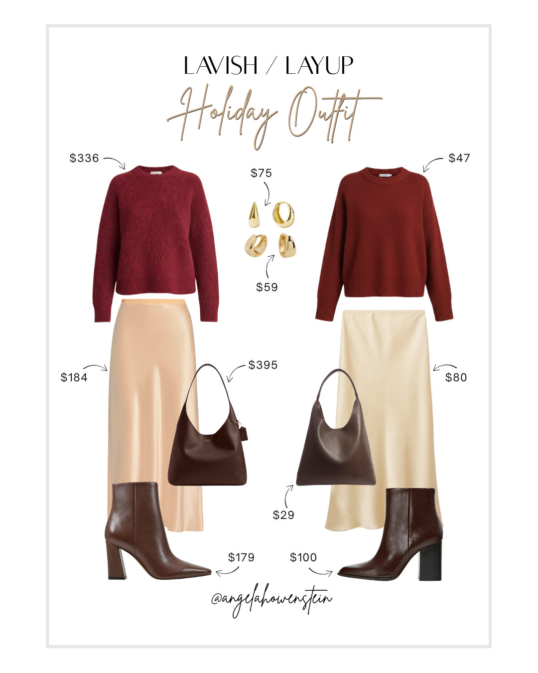 Holiday chic—lavish look or budget layup.


#HolidayOutfit #LavishOrLayup #FestiveStyle #WinterChic #NeutralTones #CozyElegant #HolidayLooks
 

 #LTKHoliday #LTKootd #LTKBeauty