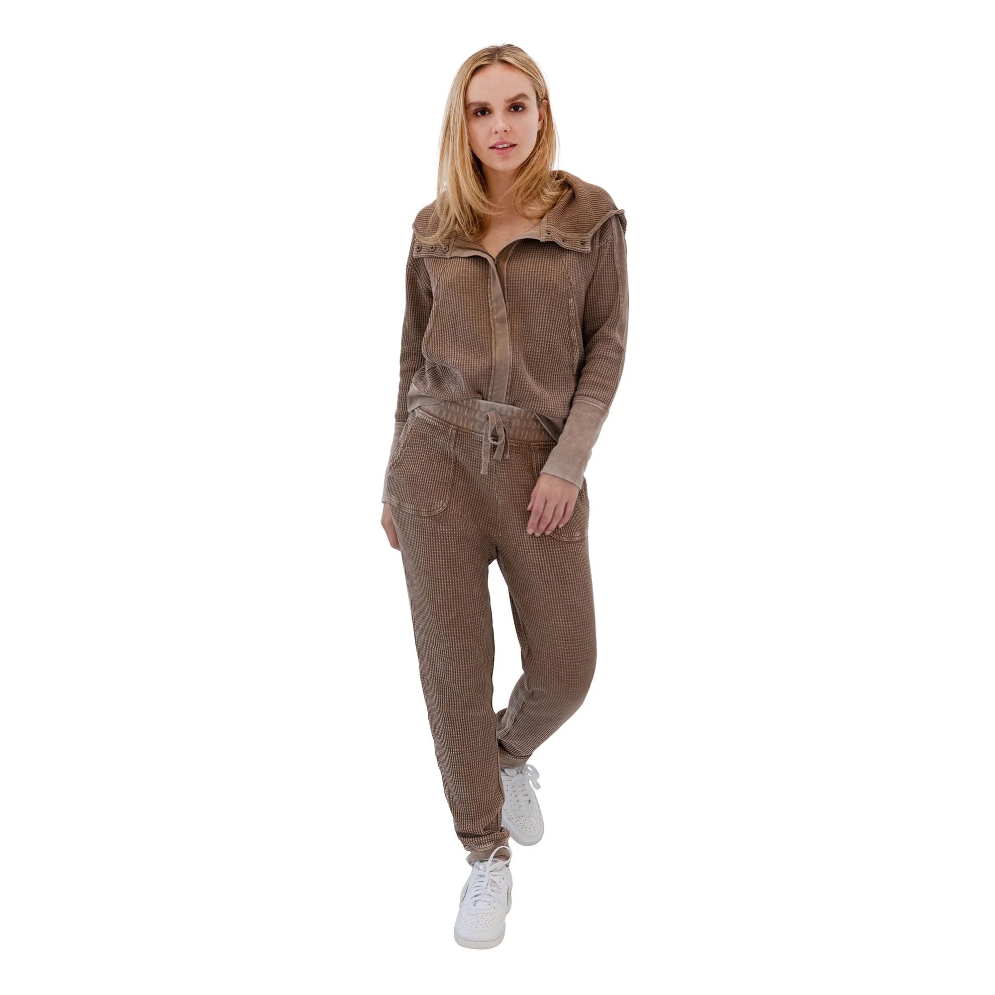 Hard Tail Women's Thermal Hoodie & Pant Set, Sizes S-3X | Walmart (US)