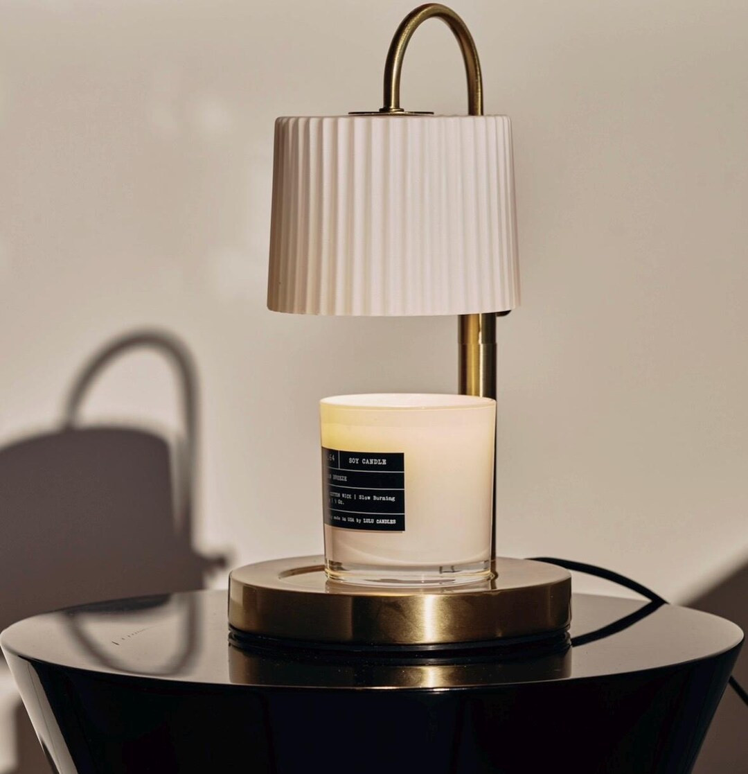 Candle Warmer With Adjustable Height, Dimmer, and On/off Timer Glass Candle Warmer Lamp for Home ... | Etsy (US)