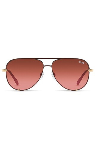 High Key Sunglasses in Bronze | Revolve Clothing (Global)