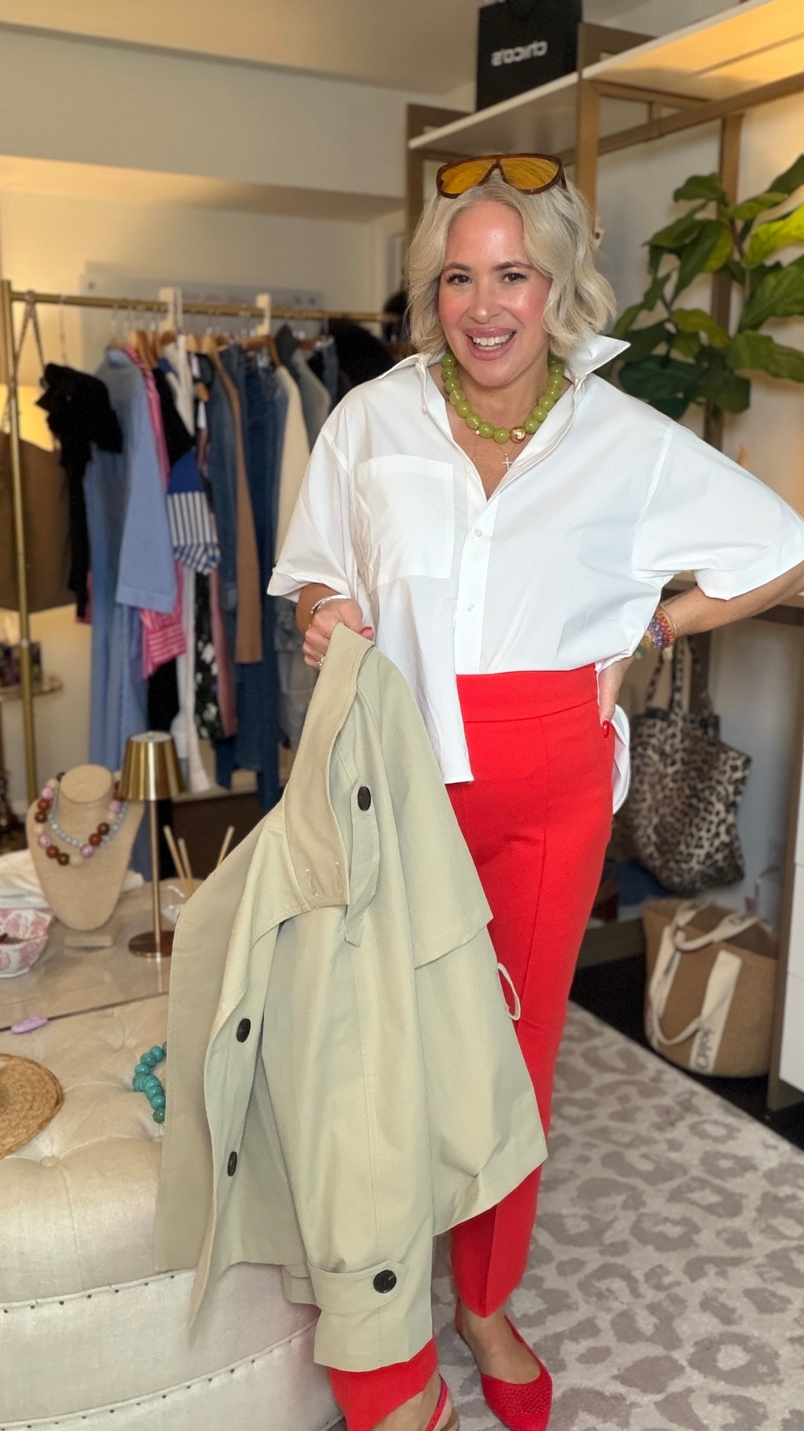 Code WANDA20 for button up size small
Pants size medium 

#LTKootd #LTKmomlife #LTKSpringSale