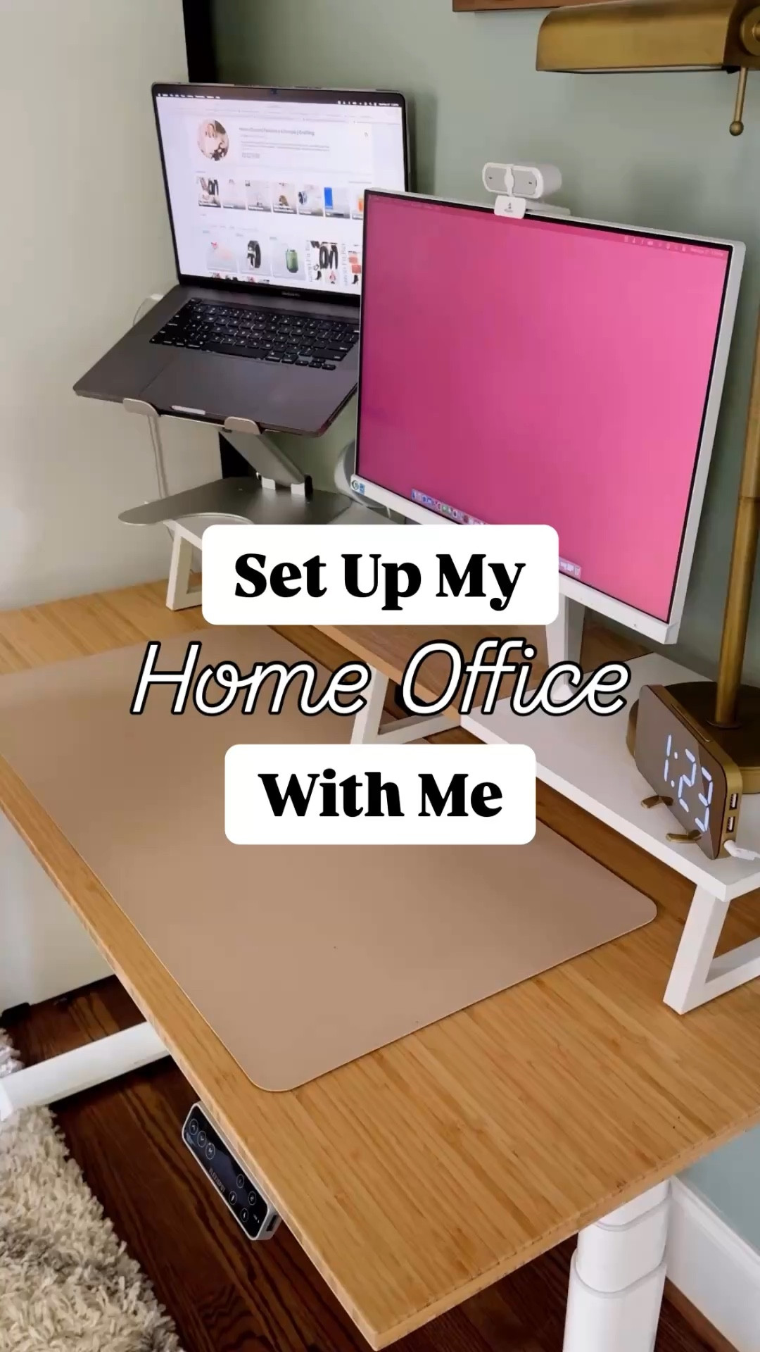 Set up my home office with me! This space is the perfect blend of style and function that allows my creative process to flow. 

Check out these Amazon home office finds ⬇️

#LTKHome