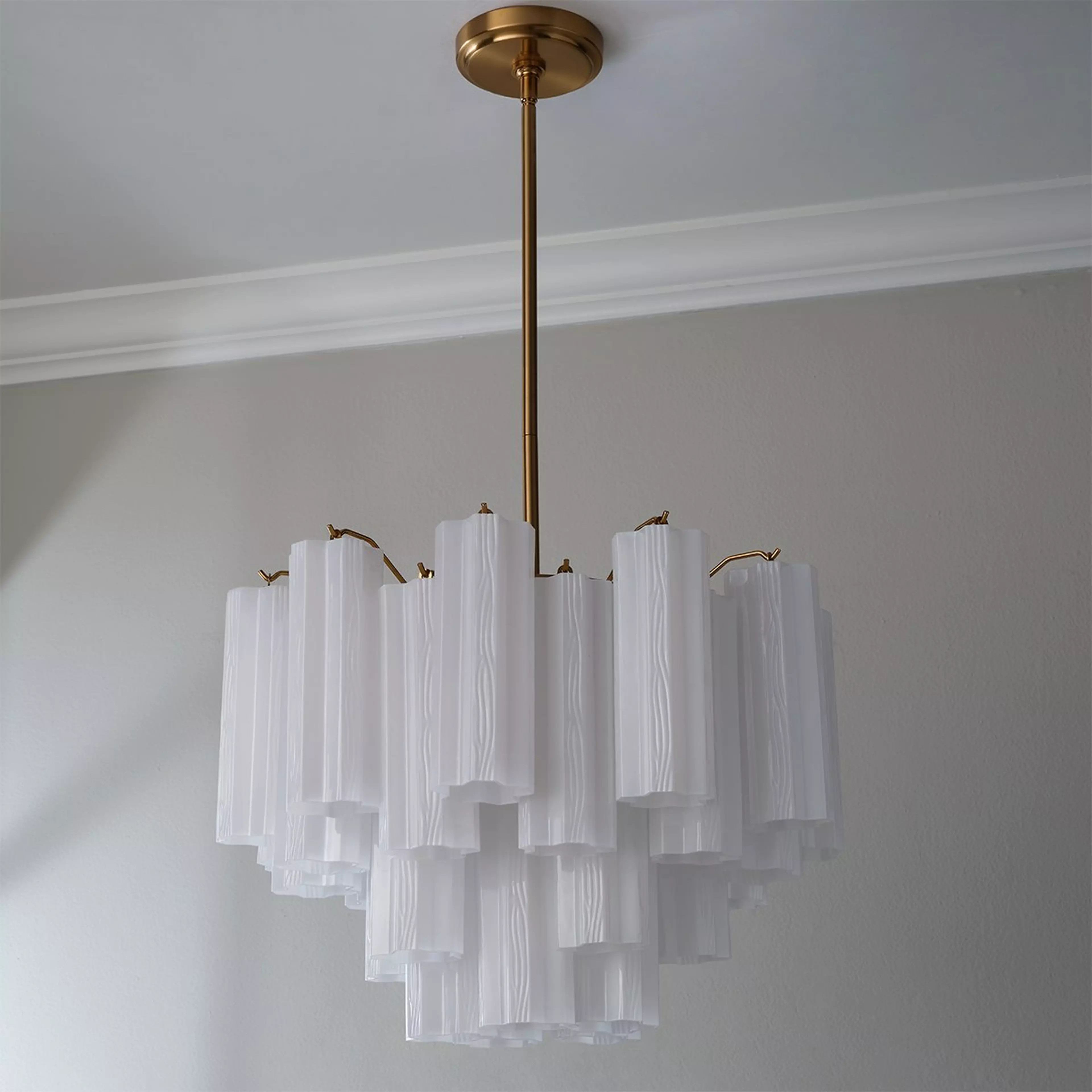 Imondo Chandelier - 6 Light - White | Shades of Light