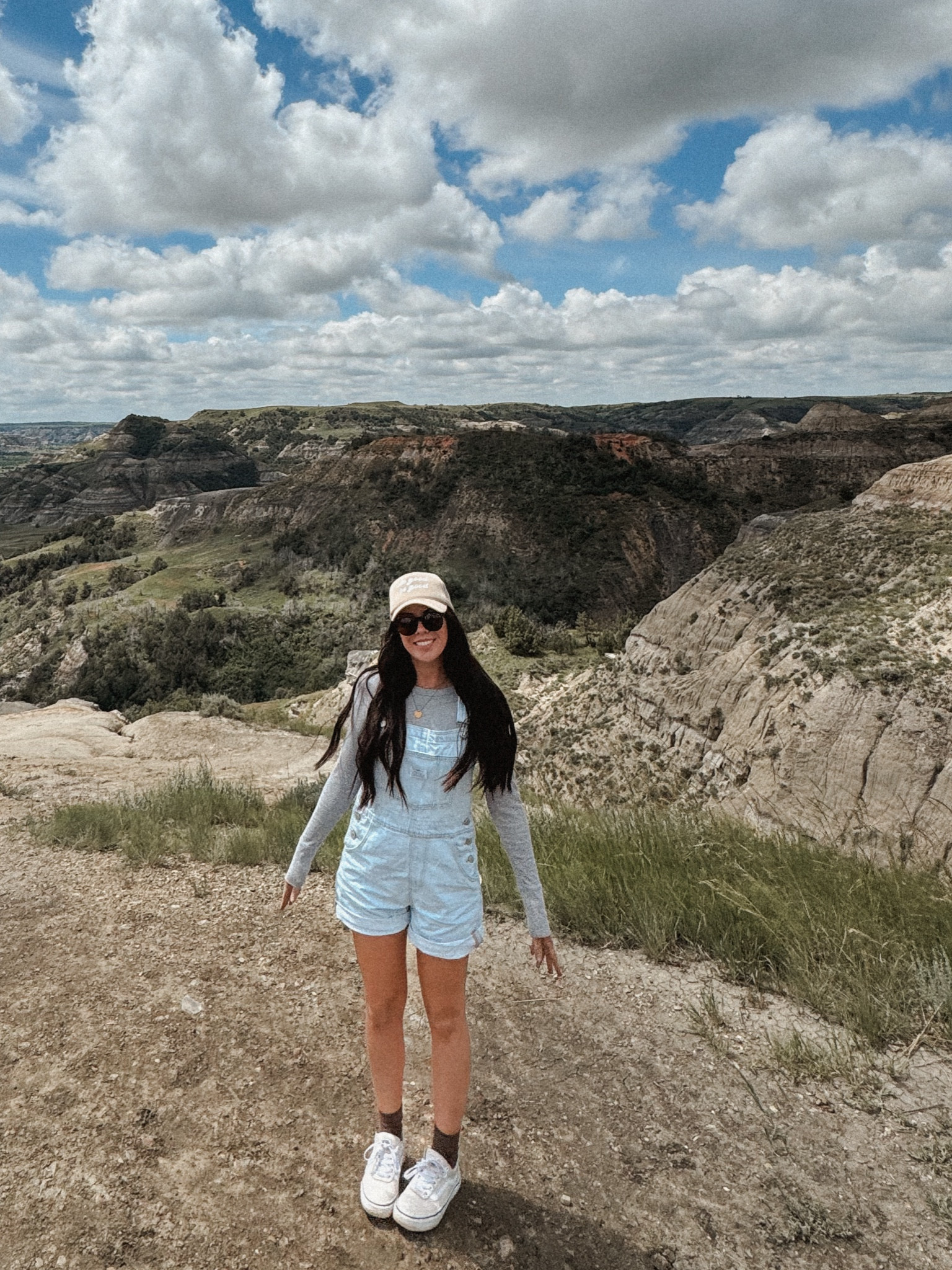 Hiking fit 🦬❤️ #kohls #levis #overalls #vans 

#LTKSeasonal #LTKSummerSales #LTKShoeCrush