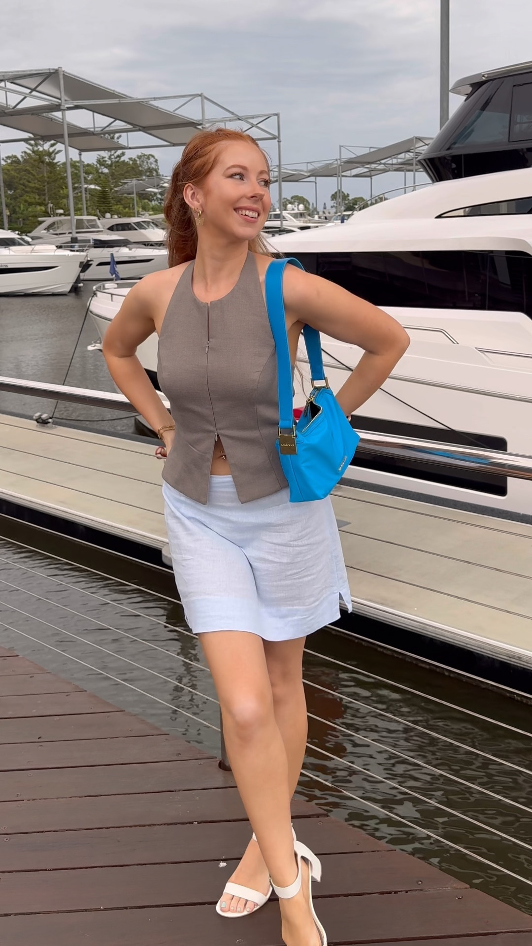 Love this fit! 💙
Top: Kookai (similar linked)
Skirt Kmart Aus (similar linked)
Heels: London Rebel
Bag: Naked Vice

#LTKaustralia #LTKsummer #LTKpartywear