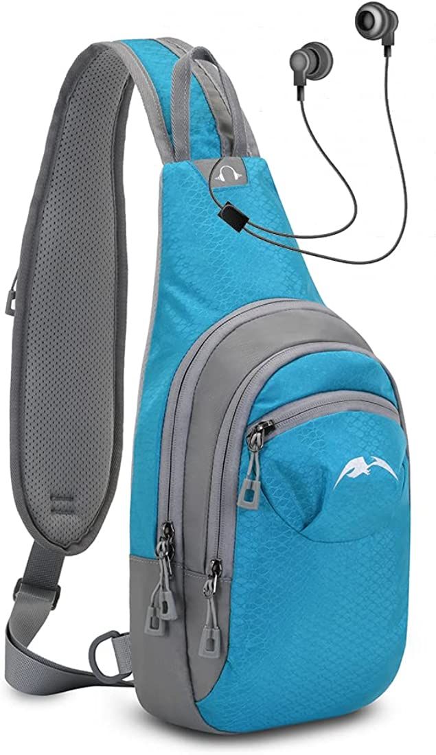 Lecxci Outdoor Chest Sling Bag Lightweight Waterproof Backpack for Unisex/Man/Women | Amazon (US)