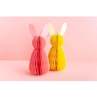 Honeycomb Easter Bunny Decoration - Pastel Theme Table Decorations Room Accessories | Etsy (US)