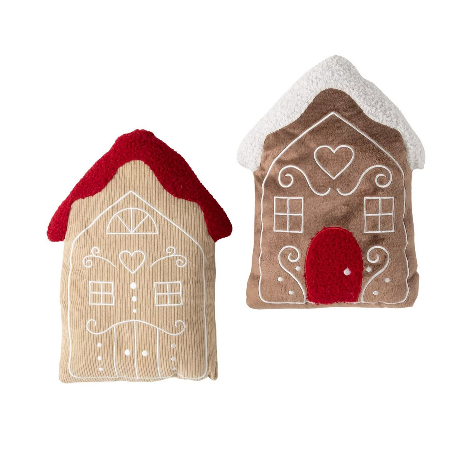 Haven Living 14-in. 2-pc. Christmas Gingerbread House Throw Pillow Set, Multi | Kohl's