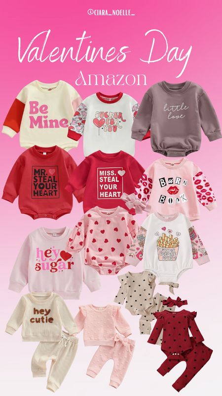 Amazon Valentines Day Outfits !oat are on sale and so affordable + so cute ❤️

#LTKfamily #LTKSeasonal #LTKkids