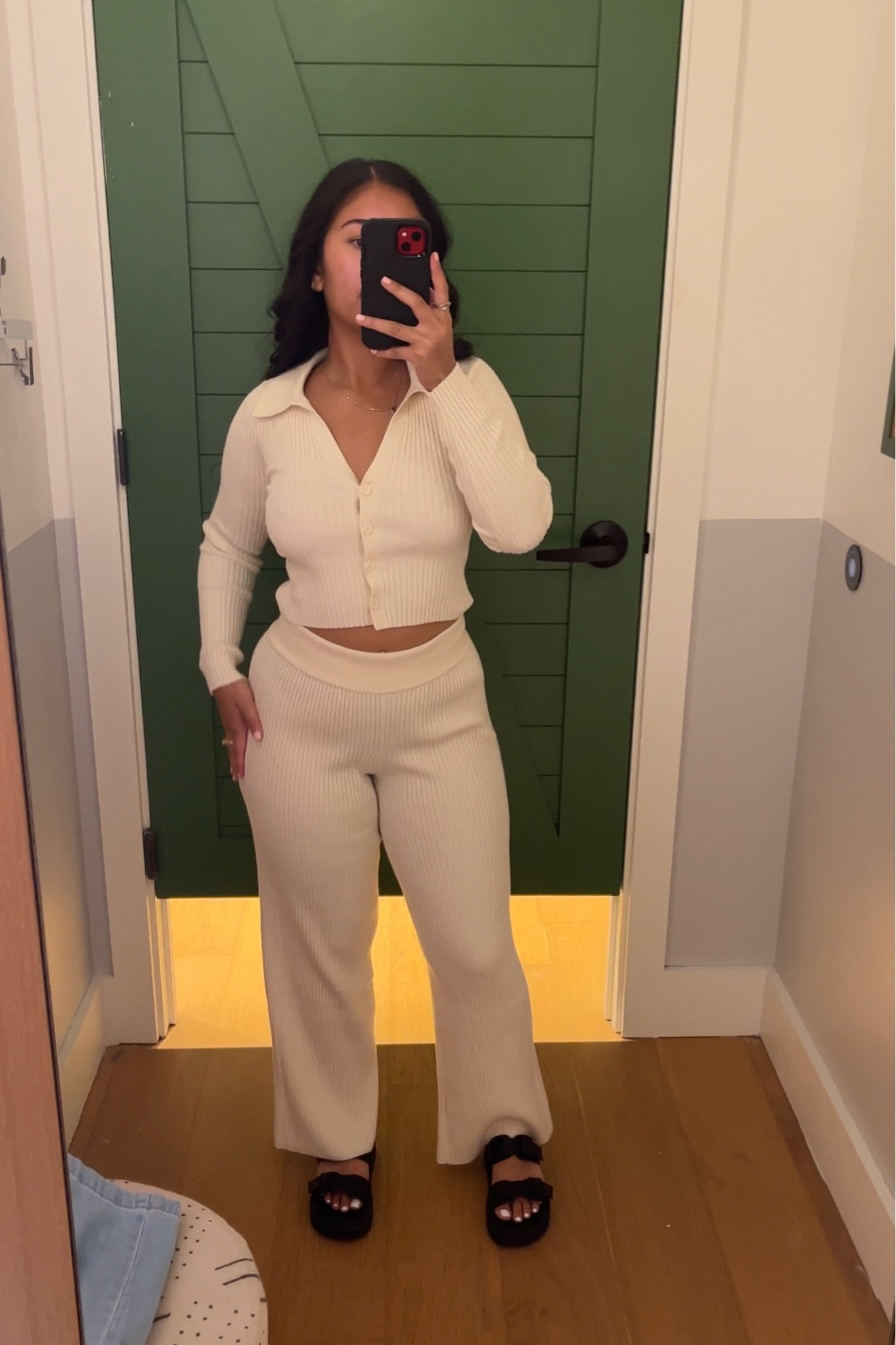 Matching set, set, outfit, Knit outfit, lounge, loungewear, comfy