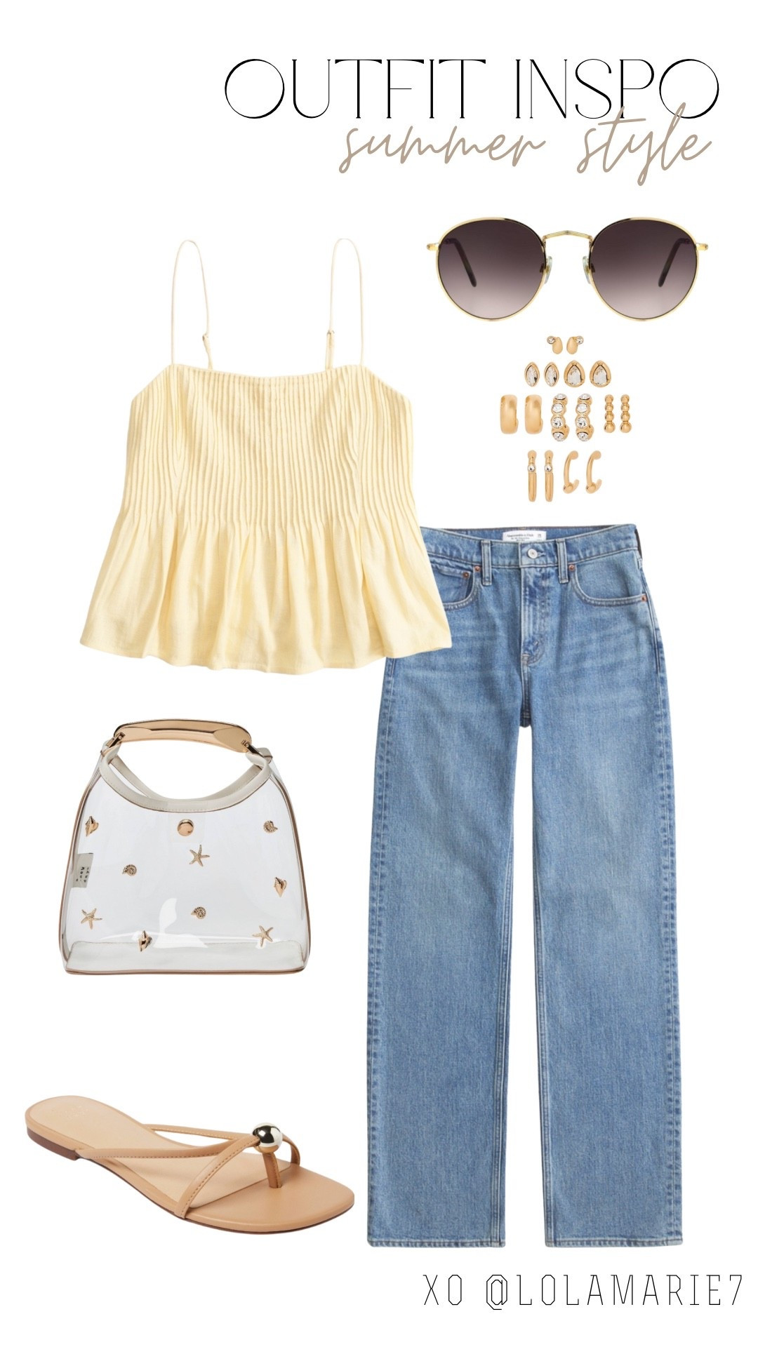 Loving this outfit from Abercrombie & Target🐚