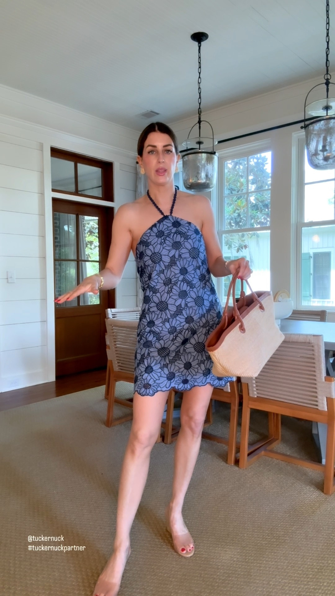 Three dresses, one set of accessories, endless summer outfit options. I packed these for our trip to the coast and styled all three with the same neutral wedge, raffia bag, and earrings to show how versatile great summer staples can be.
If you’re headed somewhere hot and humid this summer, these are the kind of easy dresses you’ll reach for over and over again. Lightweight, flattering, easy to dress up or down, and perfect for vacation dinners, casual beach nights, or everyday summer wear. I wore the white dress to dinner the other night with flats for a more relaxed look and loved it just as much styled casually.
@tuckernuck #tuckernuckpartner

#LTKOver40 #LTKTravel #LTKTall