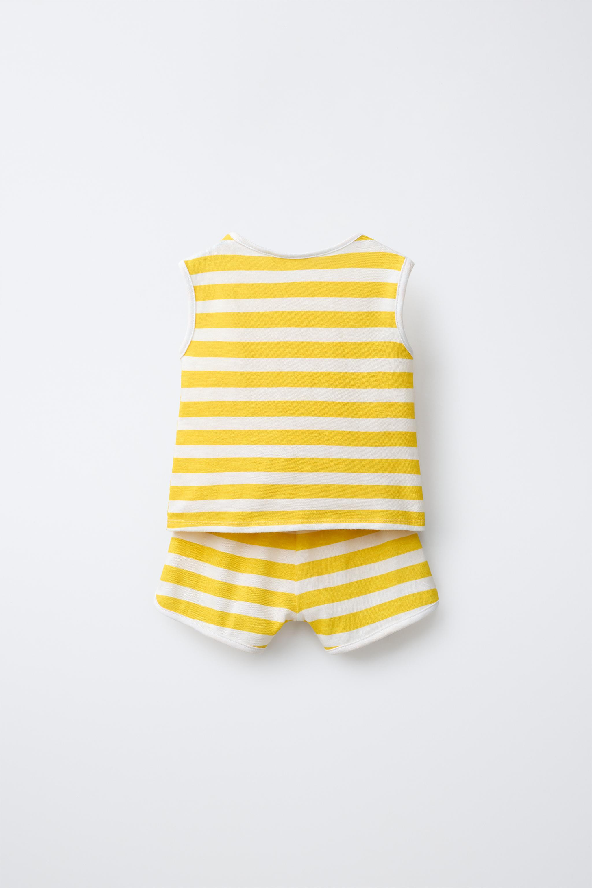 SLOGAN T-SHIRT AND BERMUDA SHORTS SET | Zara UK