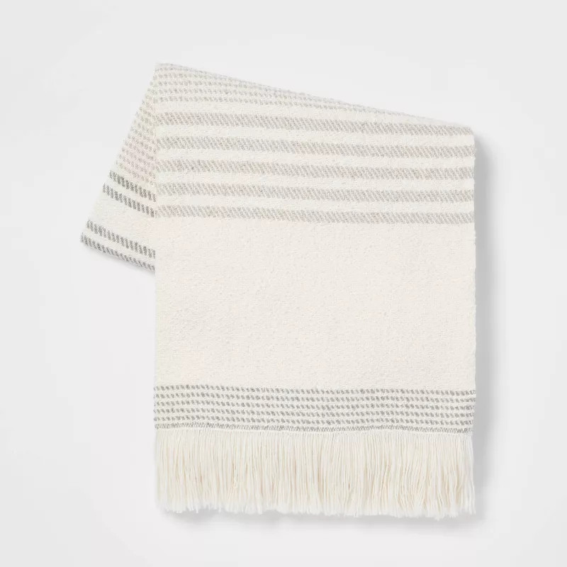Woven Striped Throw Blanket - Threshold™ | Target