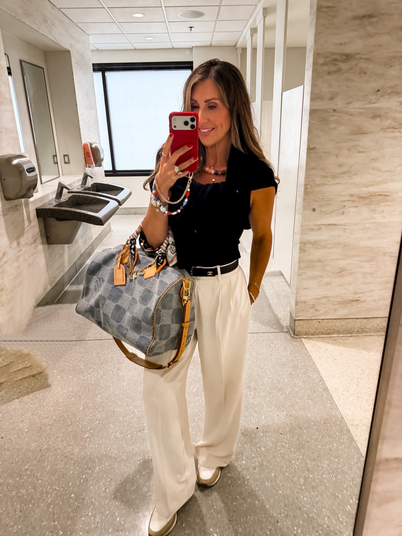 Love love these travel
Code TMISXSPANX 
Trousers! These would be an amazing work pant! 
Sz medium tall

#LTKootd #LTKOver40 #LTKTravel