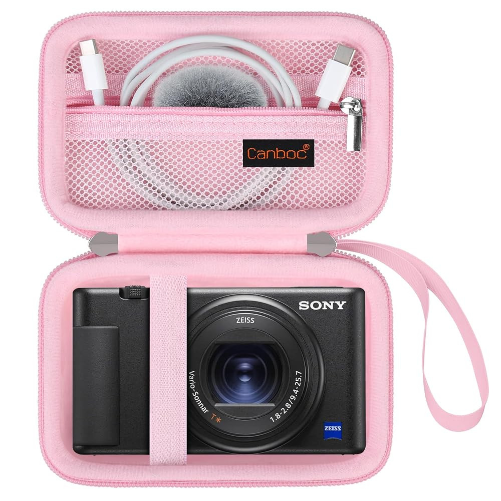 Canboc Carrying Case for Sony ZV-1/ ZV-1F/ ZV-1 II Digital Camera for Content Creators, Sony ZV1 ... | Amazon (US)