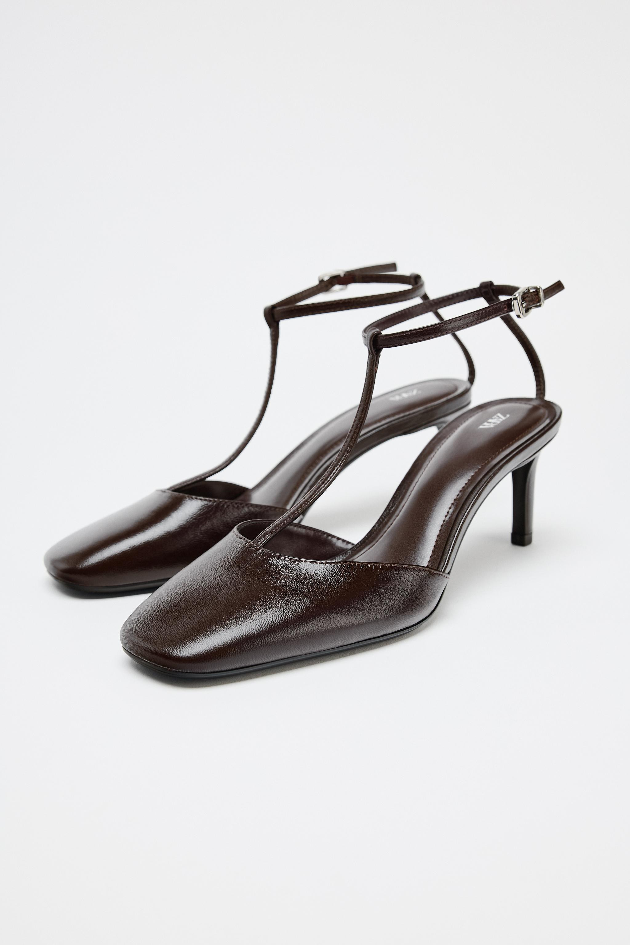 HEELED STRAPPY PUMPS | Zara US