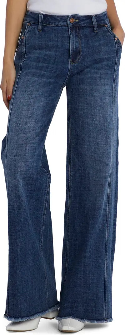 Mighty High Waist Wide Leg Jeans | Nordstrom