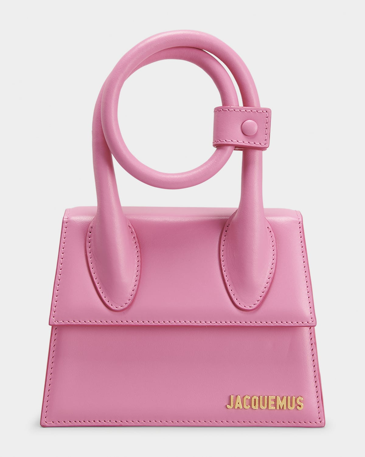 Le Chiquito Noeud Coil Top-Handle Bag | Neiman Marcus