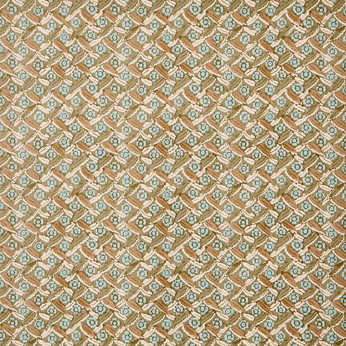 Pierce & Ward Floral Lattice Peel & Stick Wallpaper | West Elm (US)