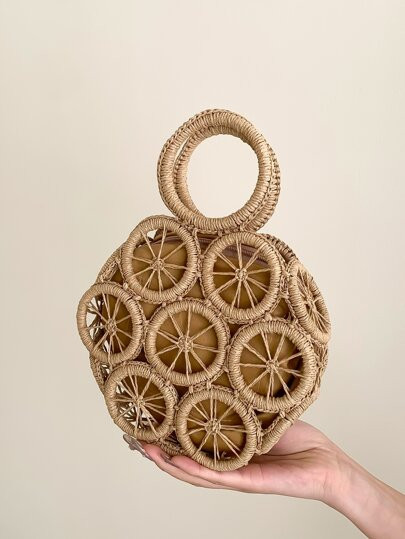 Mini Hollow Out Straw Bag SKU: sg2302072092469448(1 Reviews)$14.50AddThis Sharing ButtonsShare to... | SHEIN