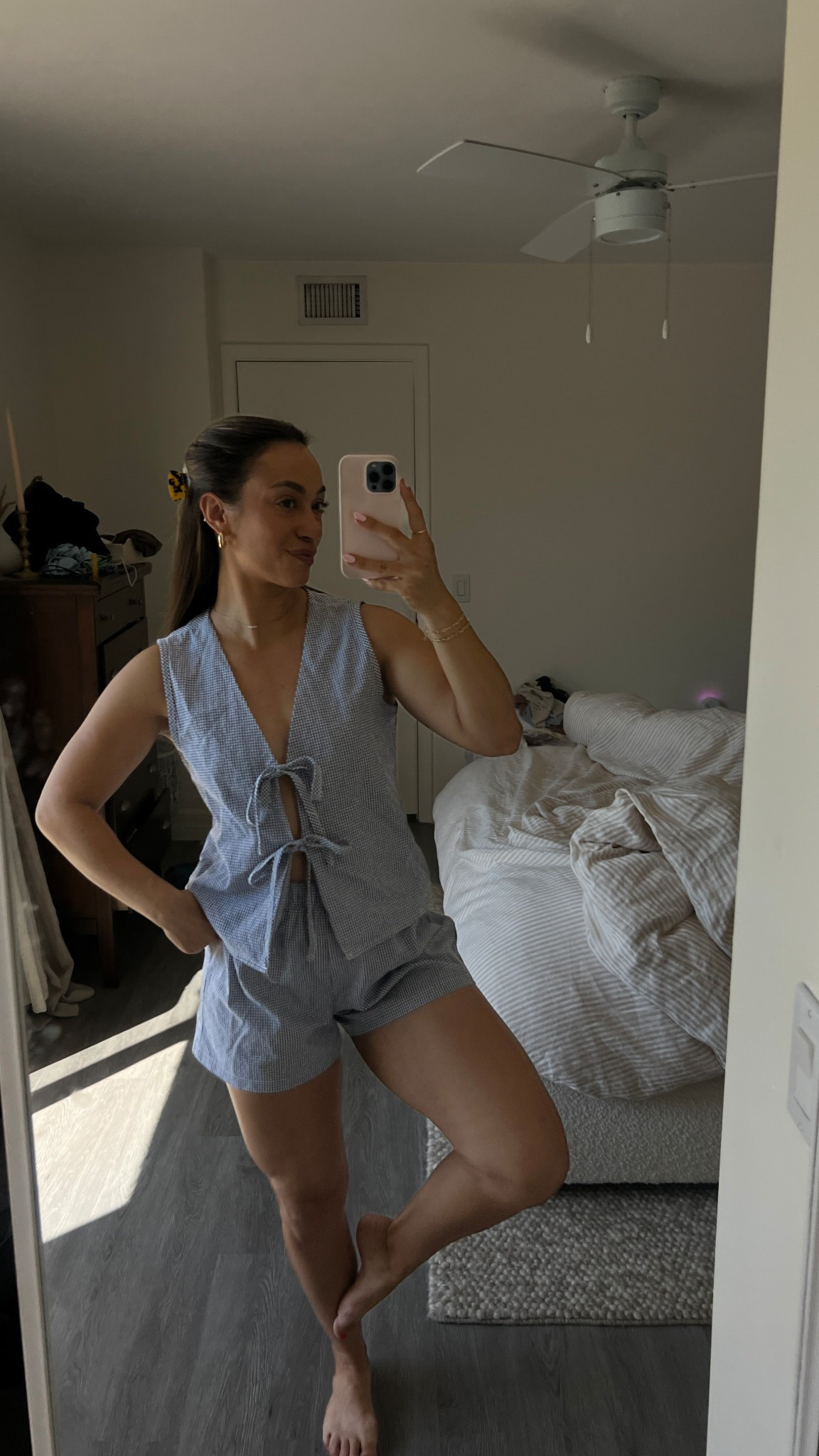 One of my favorite outfits for summer is a cute matching set! I love this bow tie matching set from Amazon. It’s so versatile it can be worn as separates and even looks cute with a butter yellow cardigan over top

Matching sets, Amazon spring outfits, spring out ideas for women, women’s spring outfits, spring fashion trends 2025

#LTKSeasonal #LTKStyleTip #LTKFindsUnder50