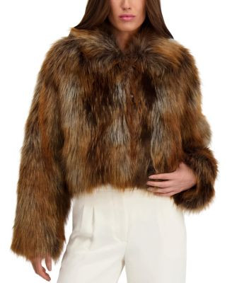 Lyla Grant Faux Fur Red Fox Jacket  | Bloomingdale's Women | Bloomingdale's (US)