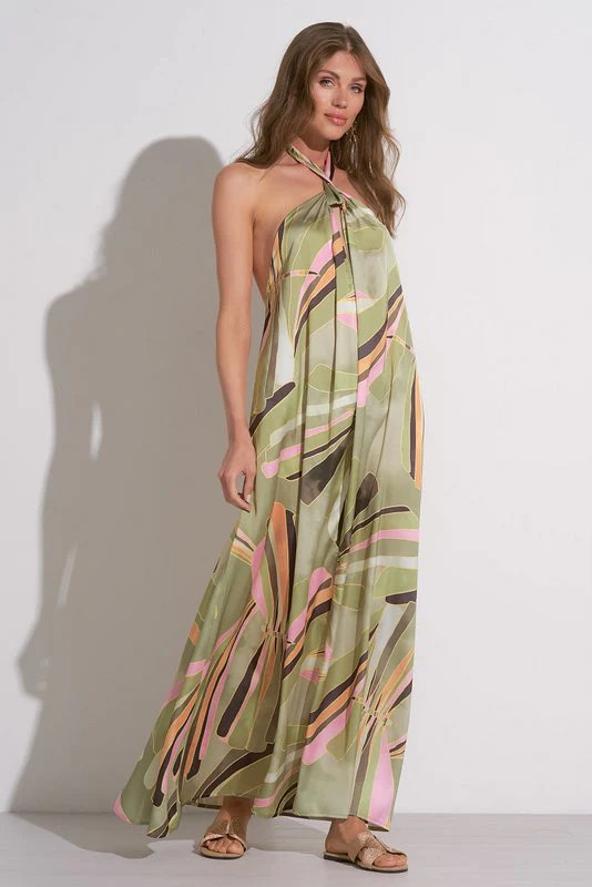 Sienna Halter Maxi | Shop Elan