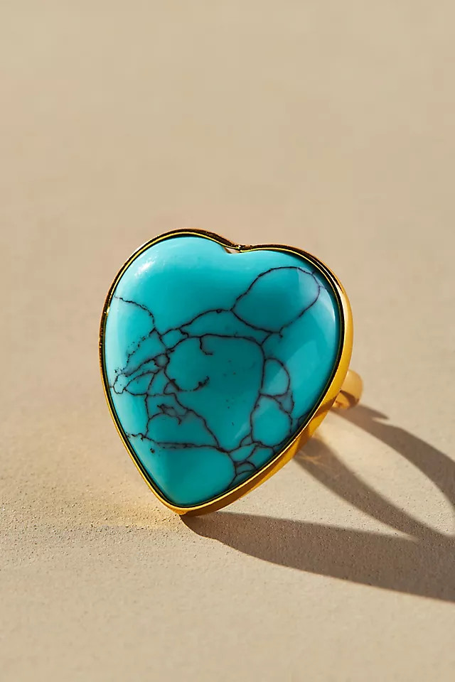 Heart Cocktail Ring | Anthropologie (US)