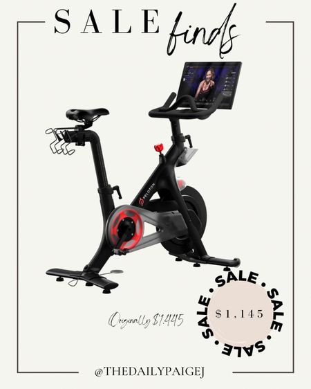 A peloton is such a great holiday splurge gift for someone who doesn’t have one. Currently on sale for $1,145 and such a great item to have. Not only do you get a bike, but you get a selection of a bunch of workout classes too. I pair mine with my swivel attachment for Amazon! 

#LTKsalealert #LTKCyberweek #LTKHoliday