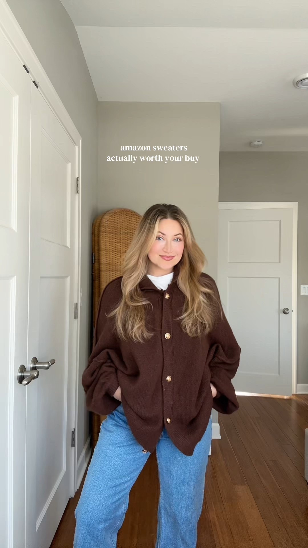 comfy cozy & tts! wearing a medium in all of them except the fourth sweater is a large! #amazon #amazonfashion #sweater 

#LTKmomlife #LTKootd #LTKFindsUnder50