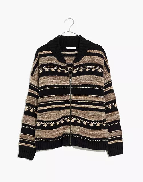 Benshire Bomber Sweater Jacket | Madewell