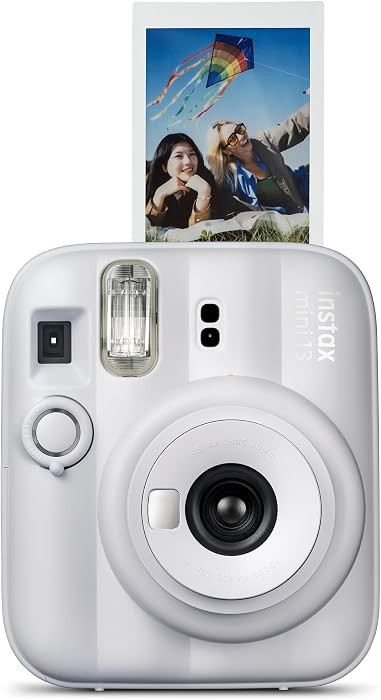 FUJIFILM instax mini 13 Instant Film Camera - Clay White | Amazon (US)