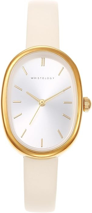 Wristology Oval Womens Watch Vintage Style Interchanageable Band Adjustable Easy Read Analog | Amazon (US)