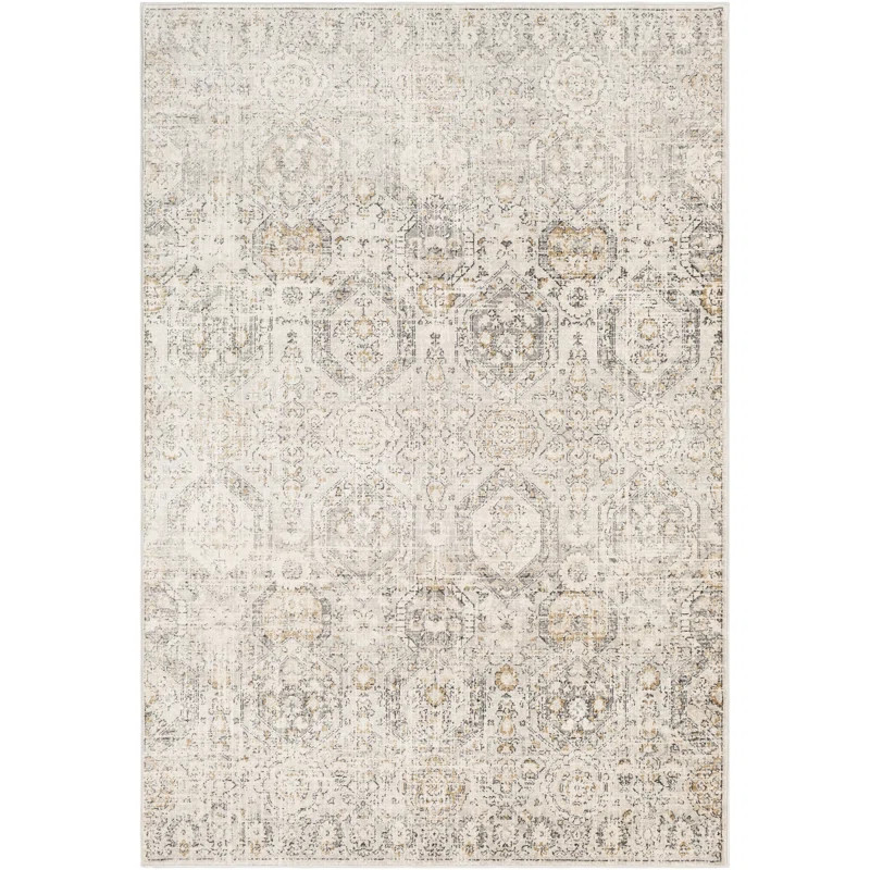 Peek Power Loom Tan/Ivory Rug | Wayfair North America