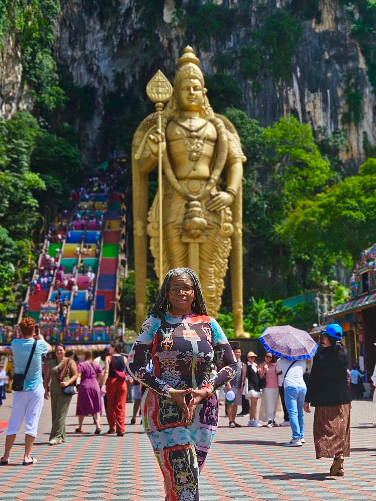 Just a girl and her passport. And a dress from the back of her closet. Don’t sleep on Poshmark, TheRealReal and other online resellers.  You’ll find real gems 💎 like this dress that was perfect for visiting the Batu Caves in Malaysia. I linked some options as well 😉 

#LTKFindsUnder100 #LTKTravel #LTKootd