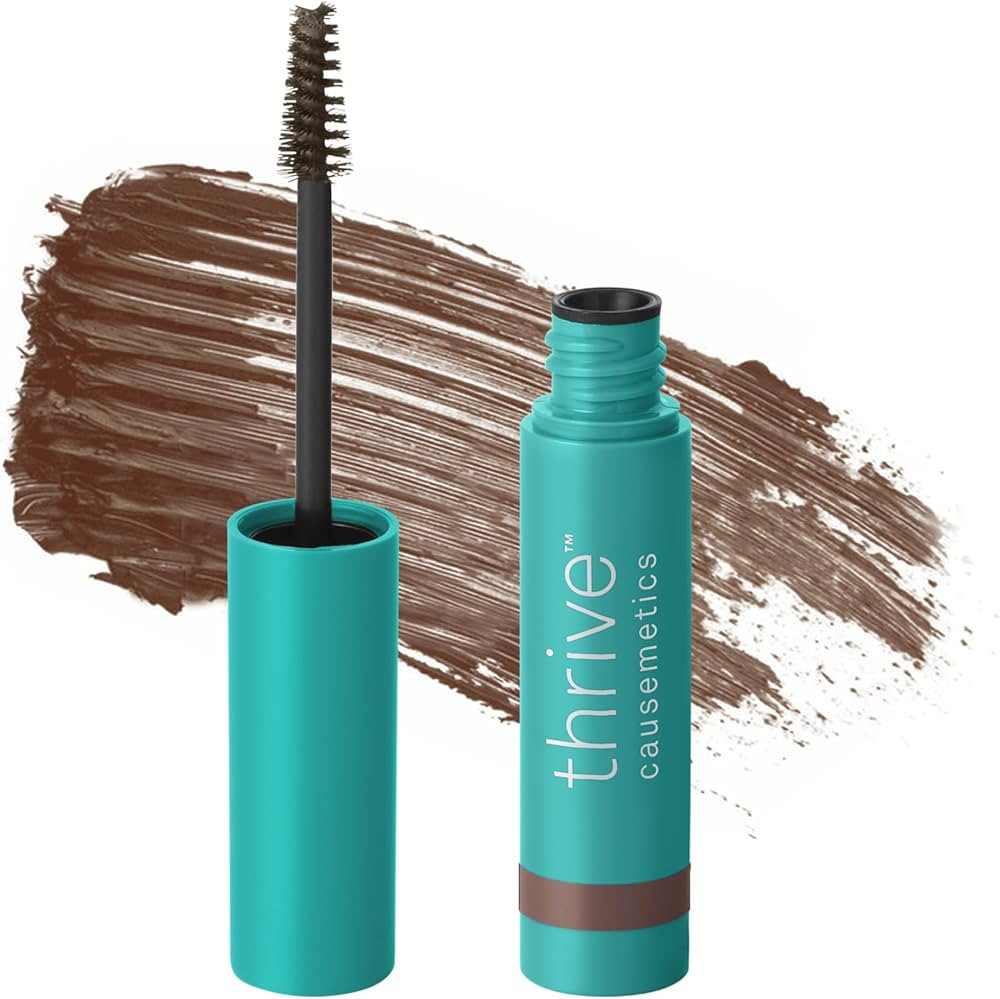 Thrive Causemetics Instant Brow Fix Semi-Permanent Eyebrow Gel, Waterproof Tinted Eye Brow Gel wi... | Amazon (US)