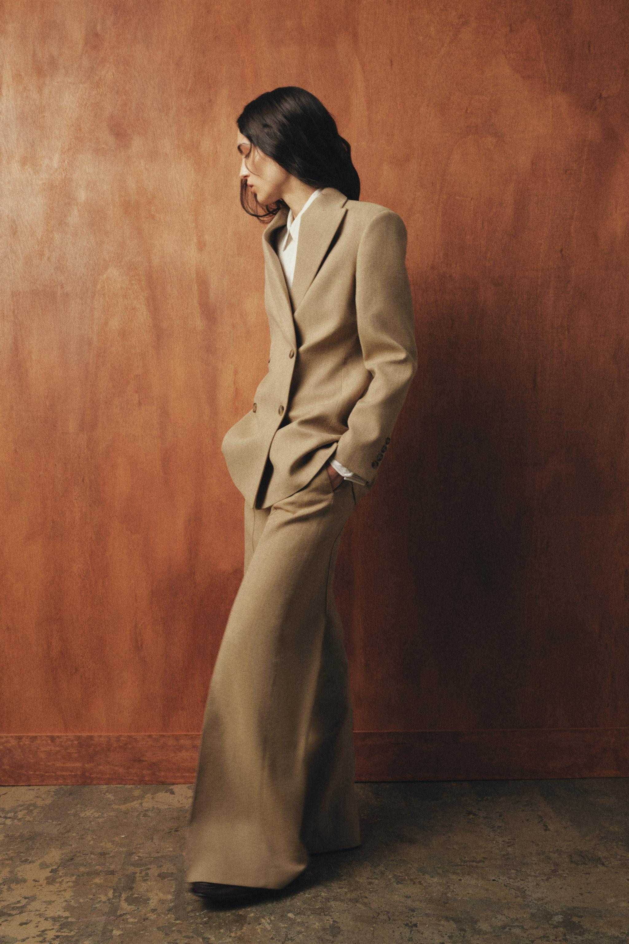 TROUSERS WITH WOOL SEAM DETAIL ZW COLLECTION | Zara UK