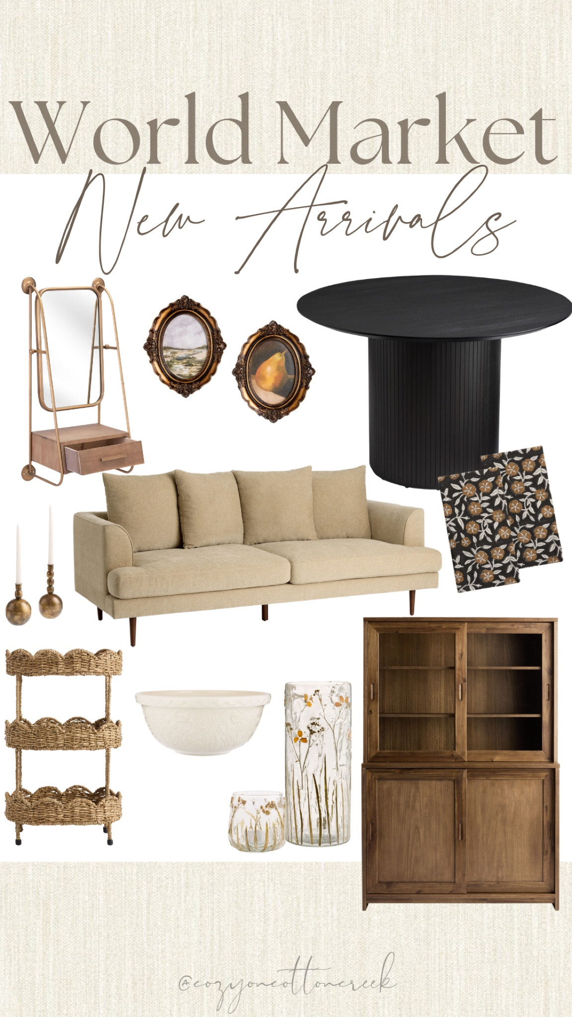 World market new arrivals home decor
And furniture 

#LTKHome #LTKSaleAlert