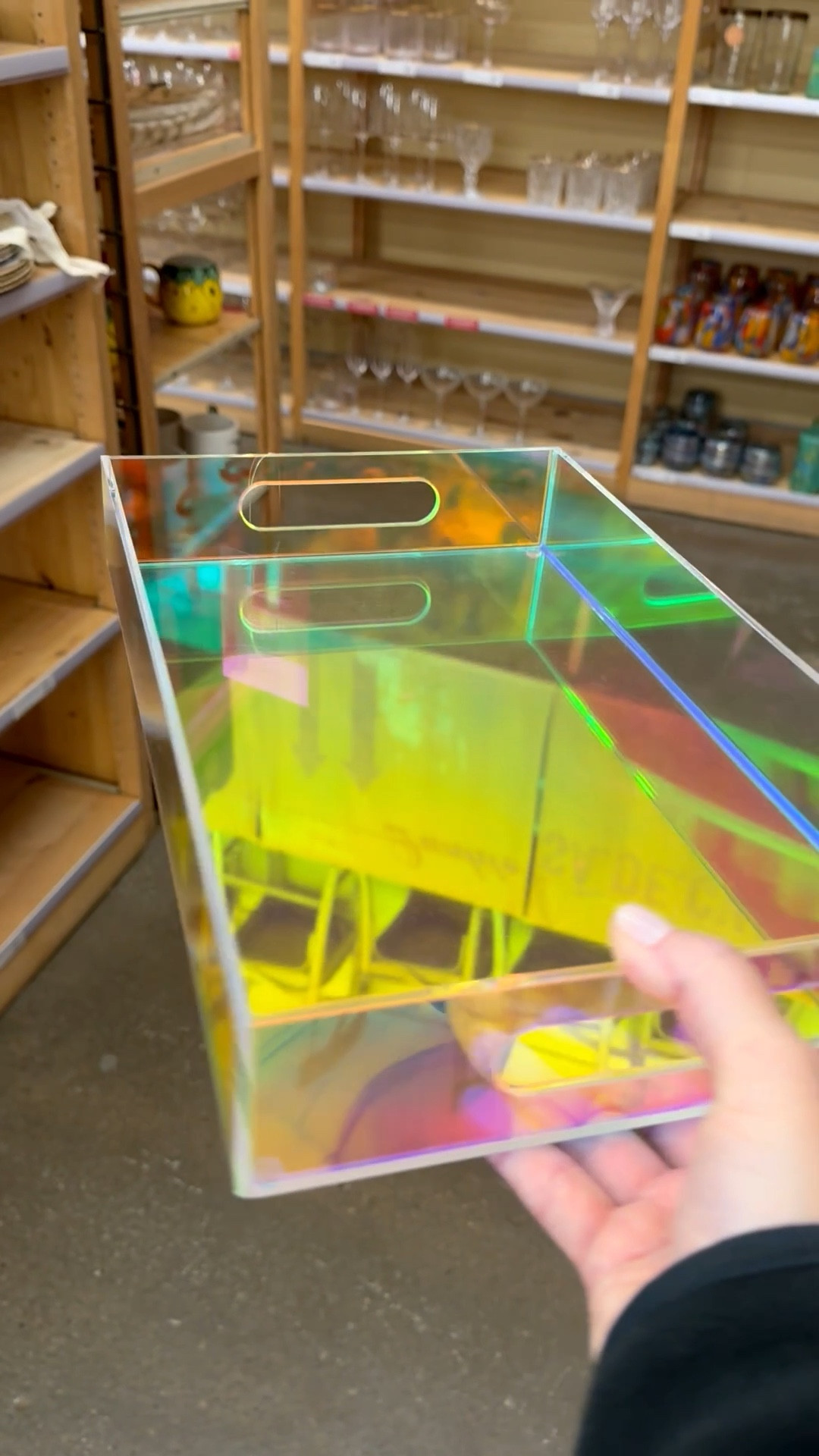 A quick and easy way to update your coffee table for the season is by switching out your tray game. And this one is definitely a spring vibe! ✨

It’s iridescent in spring colors and perfect for drinks + apps at parties, candles and a picture frame on your coffee table, or as a catchall in your entryway.

And as a mosaic artist, this would make a fun substrate for your artwork too! For mosaic tips, tutorials + inspiration please visit my YouTube channel: YouTube.com/julieweilbacher and follow @julieweilbacher on Instagram for all things mosaic art.

#acrylictray #iridescenttray #moderndecor #hosting #hostessgifts #springdecor #iridescent #worldmarket #mosaic #plastictray #easterbrunch #brunchdecor #easterdecor

#LTKHome #LTKSeasonal