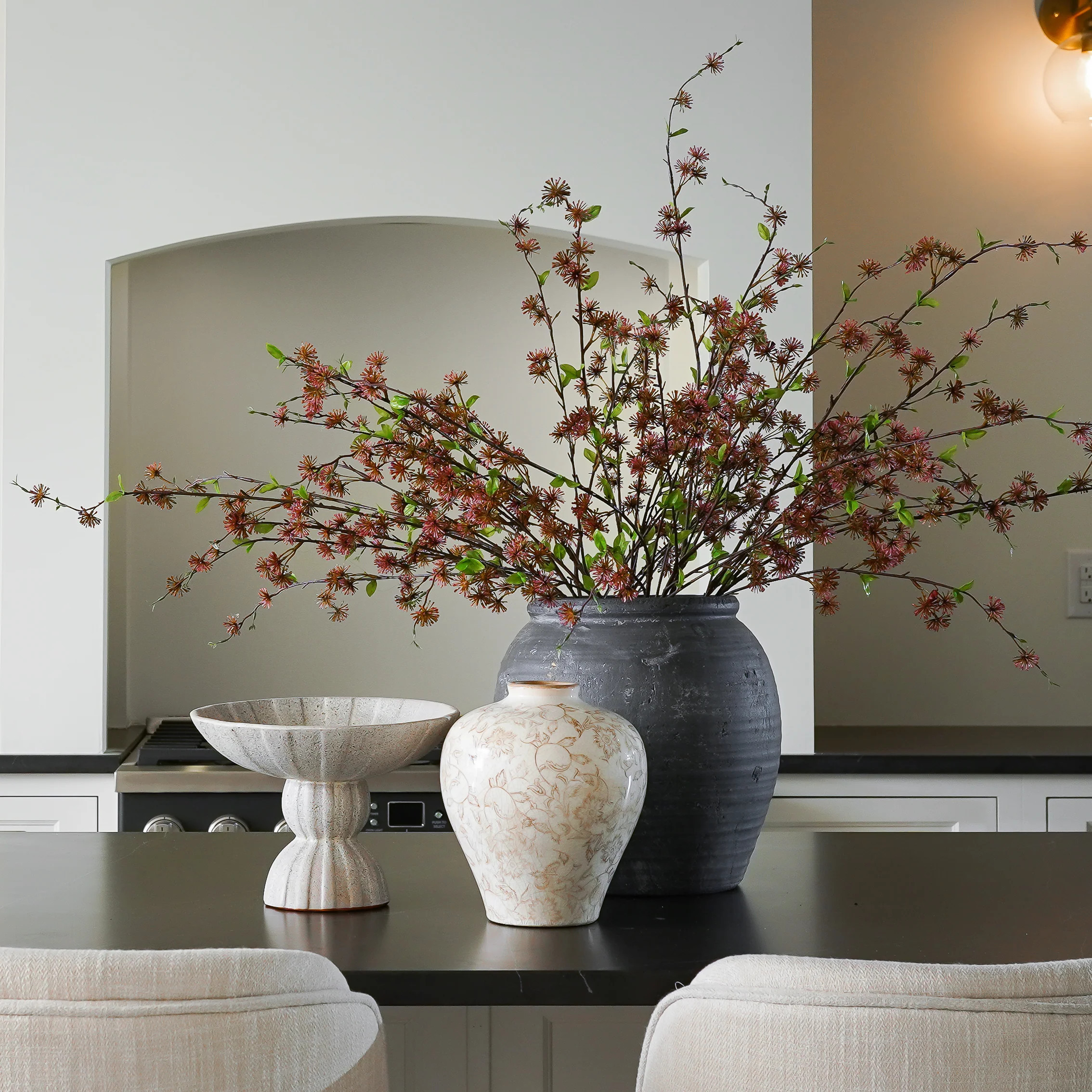 Beige Heirloom Plum Vase | MJHome