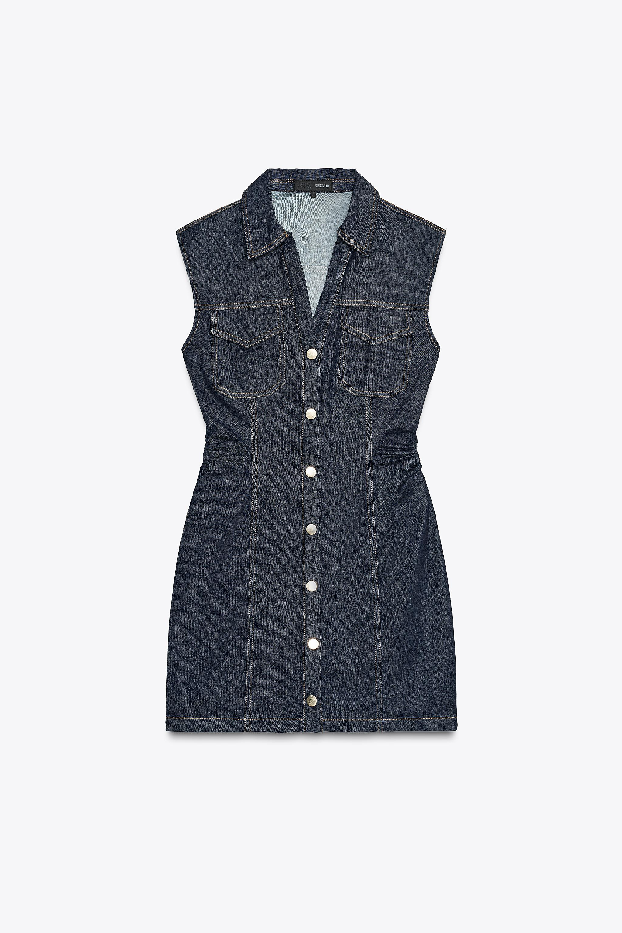 Z1975 DENIM MINI DRESS | Zara US