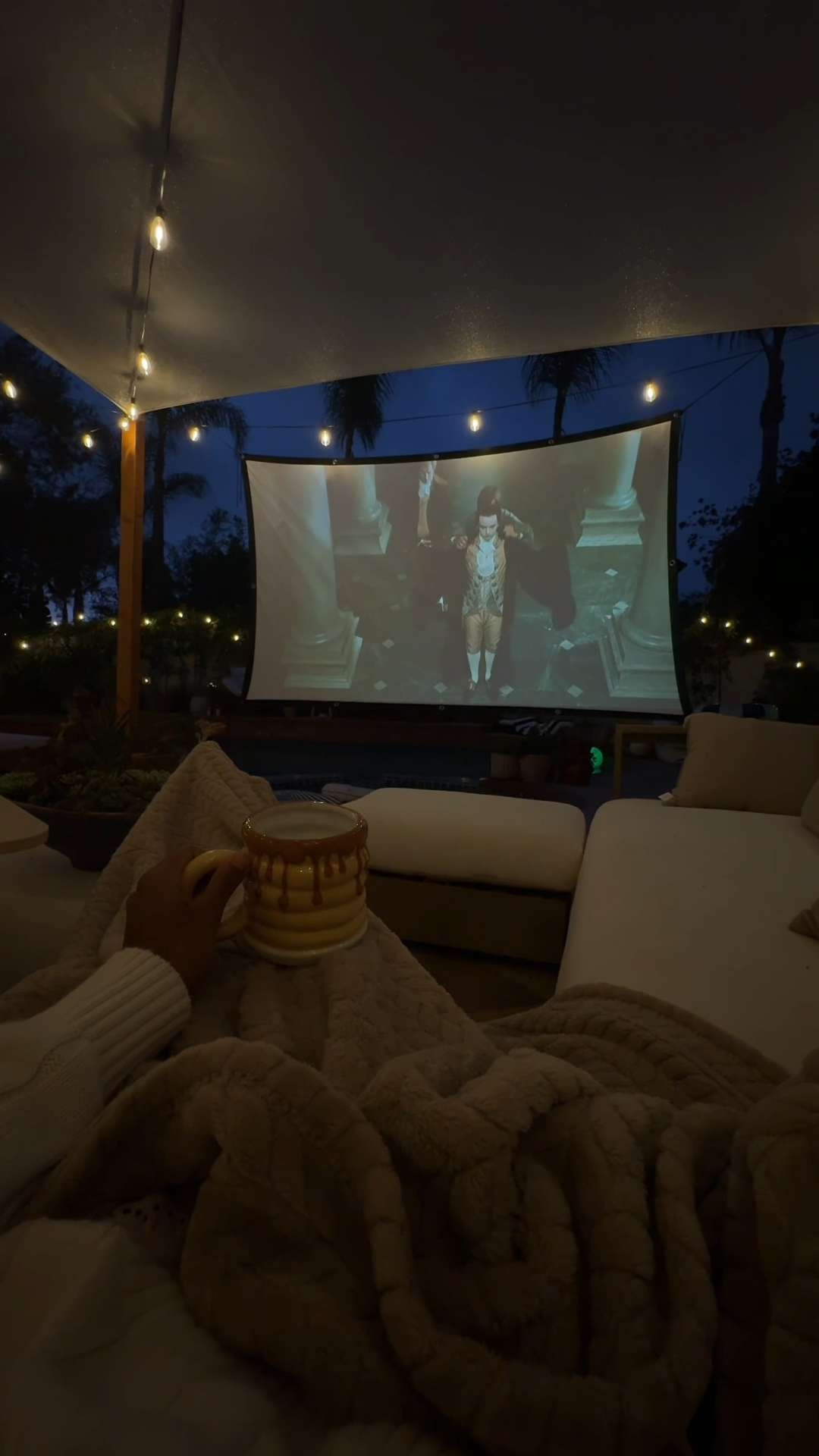 now i just have to unclip & fold instead of wrestling with long poles or inflating something!! ✨ 

 #LTKSeasonal #LTKHome