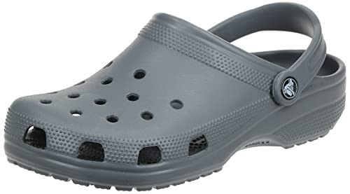 Crocs Unisex Adults’ Classic Clogs, Darkslategray, 8/10 UK Men/ 9/10 UK Women | Amazon (US)