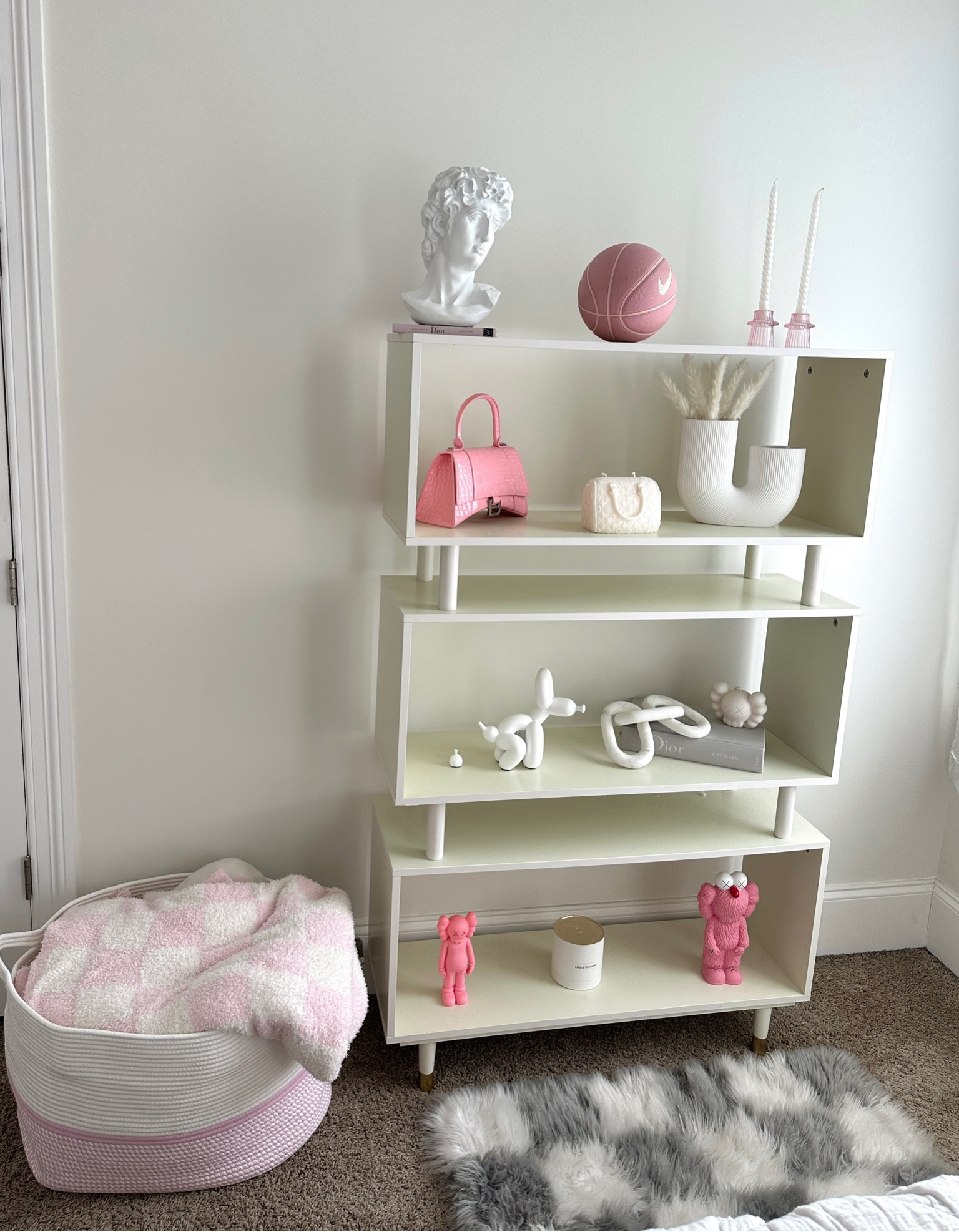 updated decor shelf links <3 

Bedroom decor. Pink decor. Pink room decor. Aesthetic home. Aesthetic bedroom. Girly bedroom. Girly decor. Girly girl room. Pink bedroom. Pink home. Home decor. Bedroom decor. Room decor. Amazon aesthetic decor. Checker print throw blanket. Throw blankets. #LTKSpringSale #LTKMostLoved #LTKGiftGuide

#LTKstyletip #LTKsalealert #LTKhome