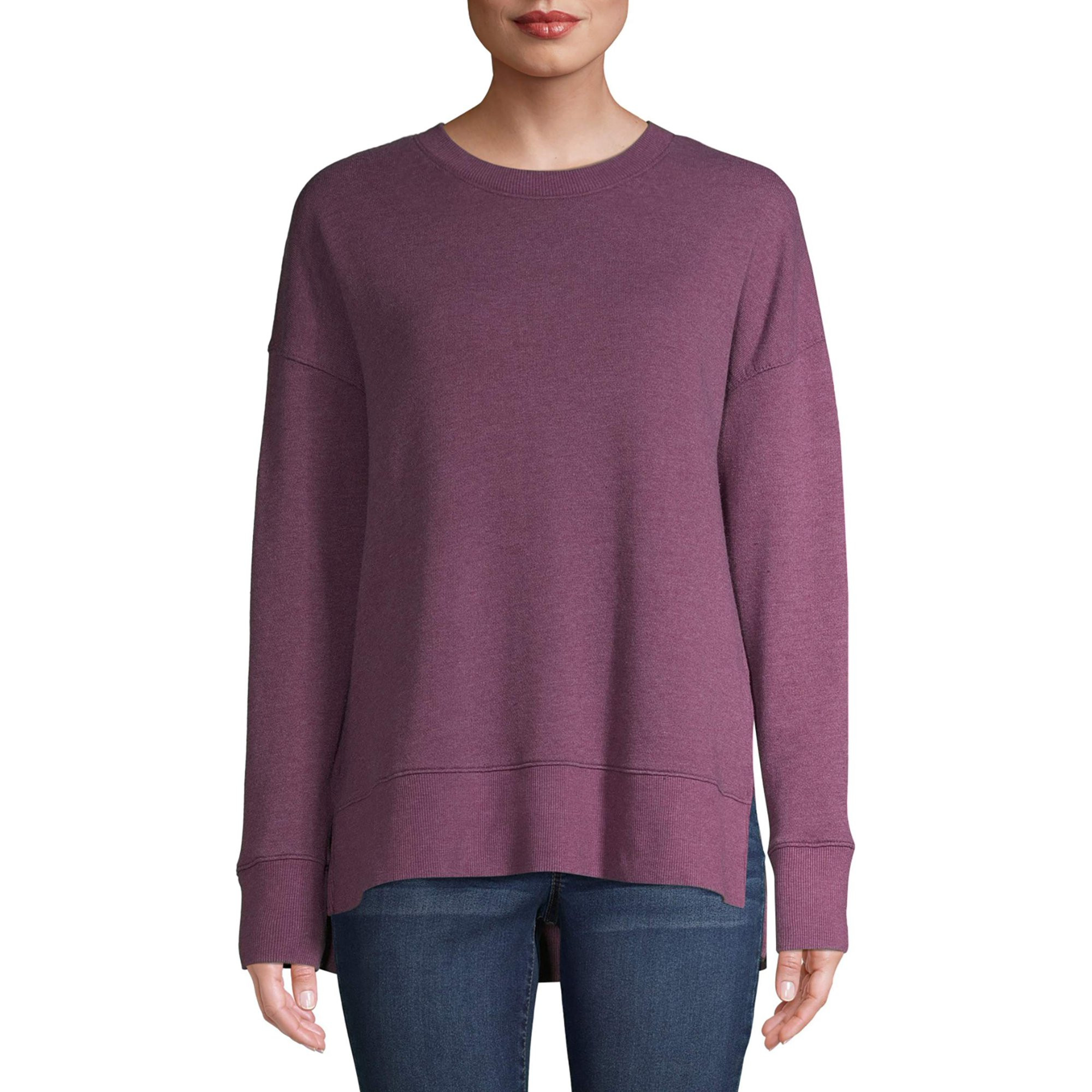 Time and Tru Women's Crewneck Sweatshirt | Walmart (US)