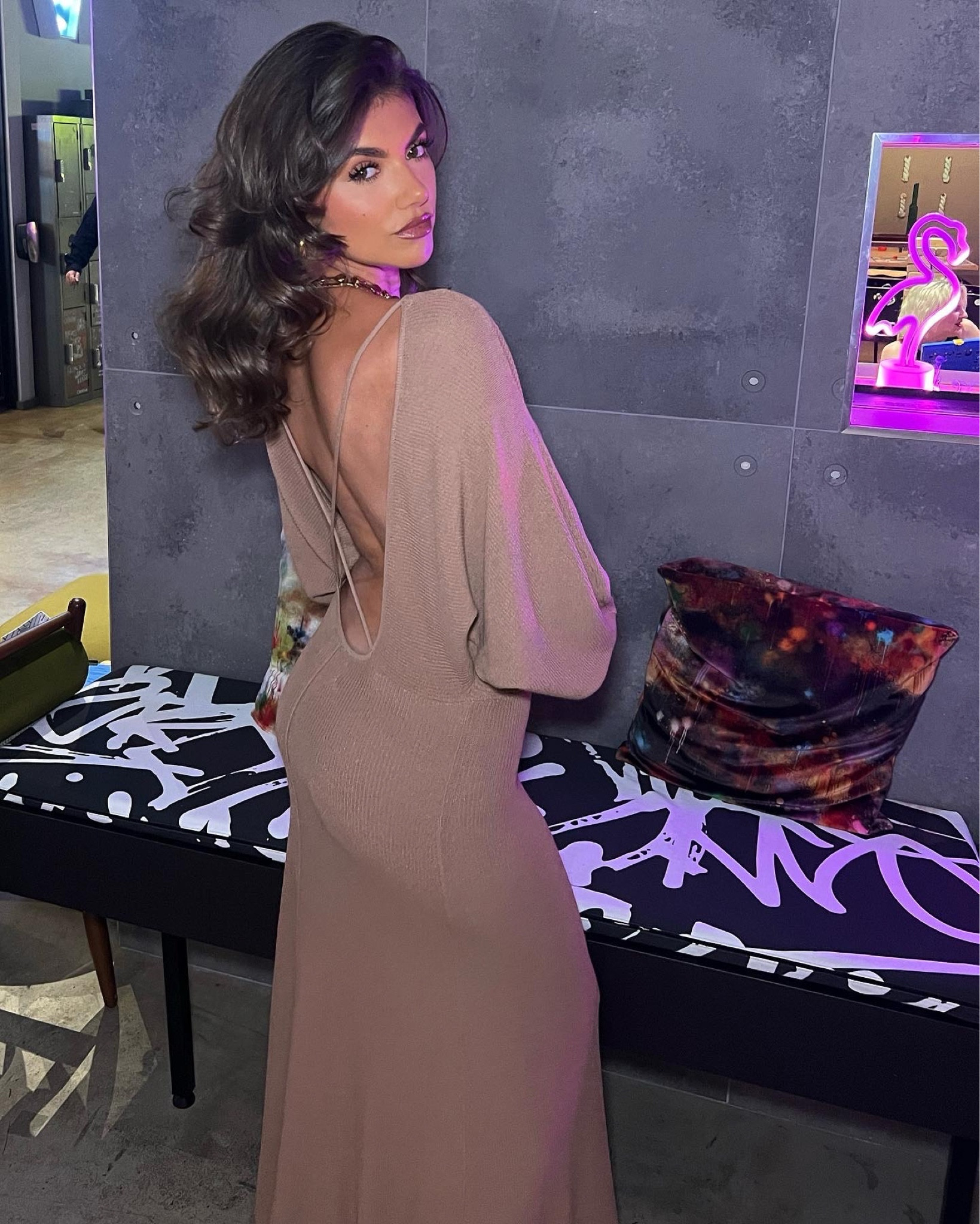 ASOS dress, maxi dress, Christmas party