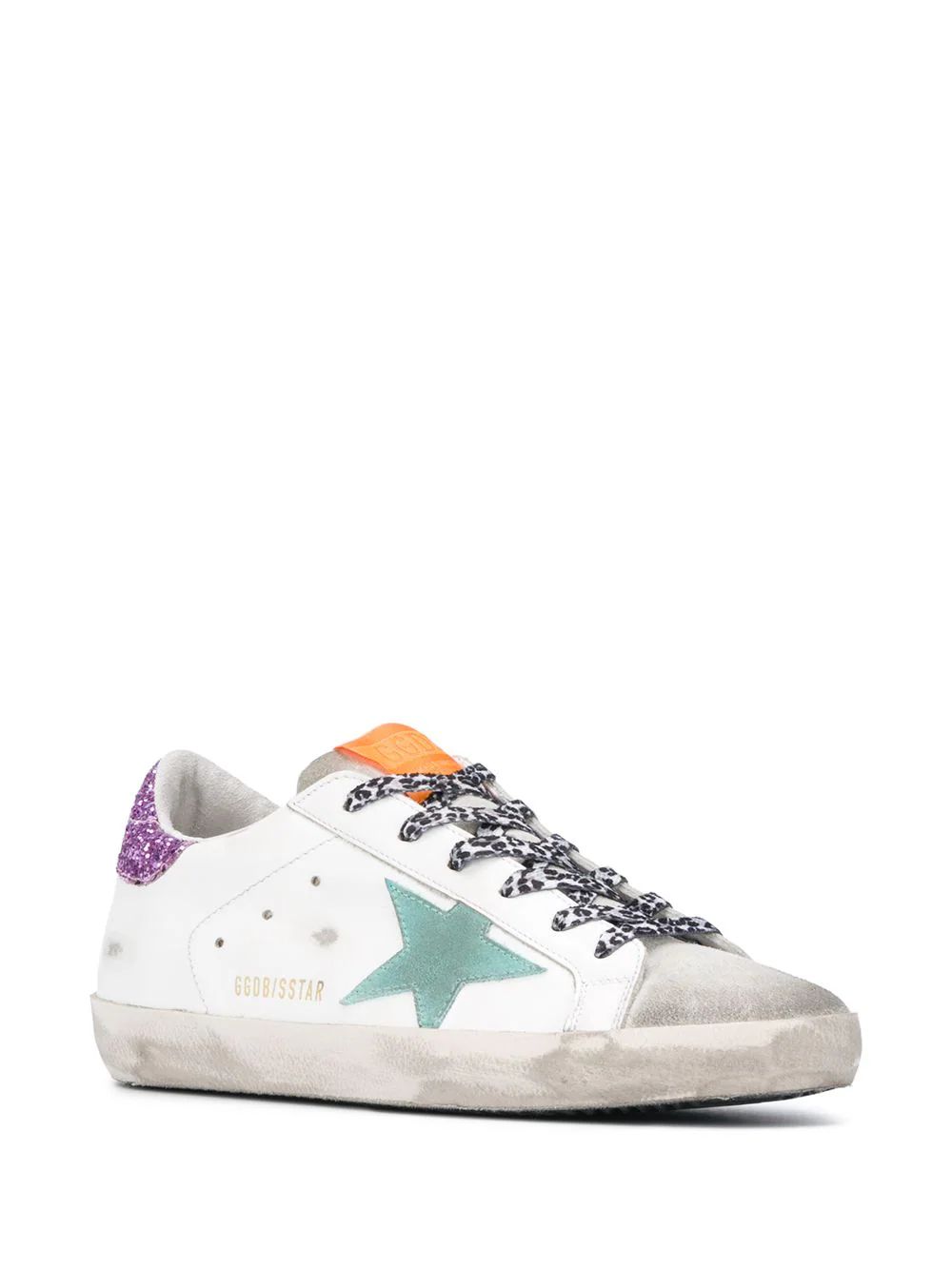 Superstar distressed low-top trainers | Farfetch (US)