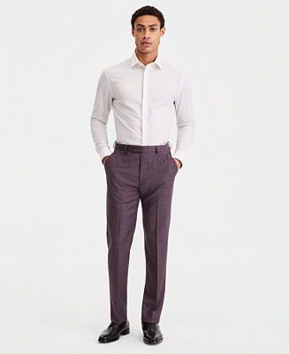 Men's Slim-Fit Wool-Blend Suit Separates Pants | Macy's